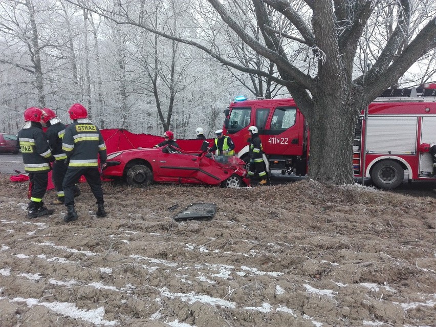 Wypadek miał miejsce o godz. 08.05 w miejscowości Małki...