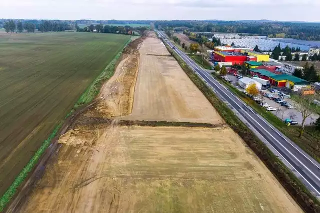 Zdjęcia lotnicze (28 października 2016): odcinek Karnieszewice, węzeł Sianów Wschód, węzeł Koszalin Wschód oraz węzeł Bielice.Jerzy Szmit, wiceminister infrastruktury o s6 i s11