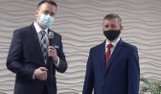 Świętokrzyski poseł oraz minister do spraw rozwoju samorządu Michał Cieślak popiera kandydaturę Jacka Wilka na wójta gminy Tuczępy [WIDEO]