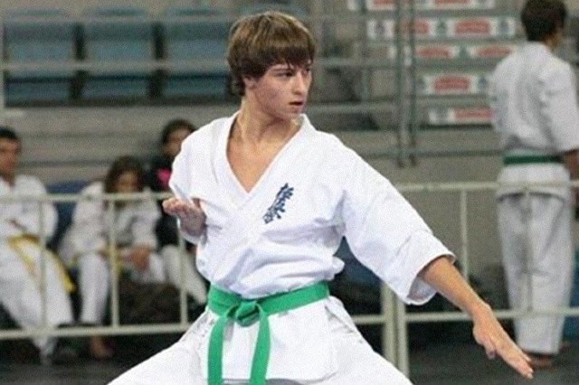 Oliver Siekierka karate kyokushin  trenuje od 11 lat. W hiszpańskiej Saragossie odniósł życiowy sukces.
