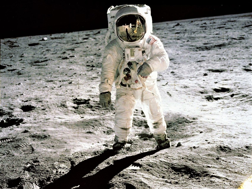 Edwin "Buzz" Aldrin, drugi człowiek na Księżycu