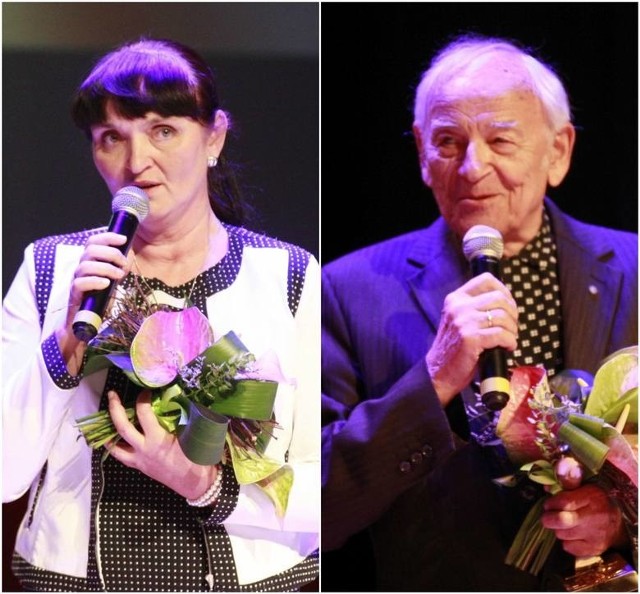 Ewa Janiuk i Andrzej Hamada, laureaci Diamentowych Spinek 2016