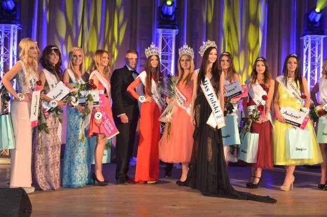 Laureatki konkursu Miss Wielkopolski 2014 w Ostrowie