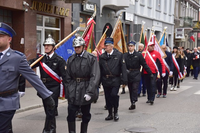 Obchody 104 rocznicy odzyskania Niepodległości przez Polskę w Żninie.