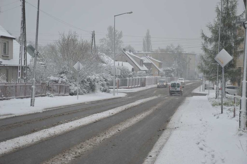 Zima zaatakowała Starachowice, ale drogi przejezdne