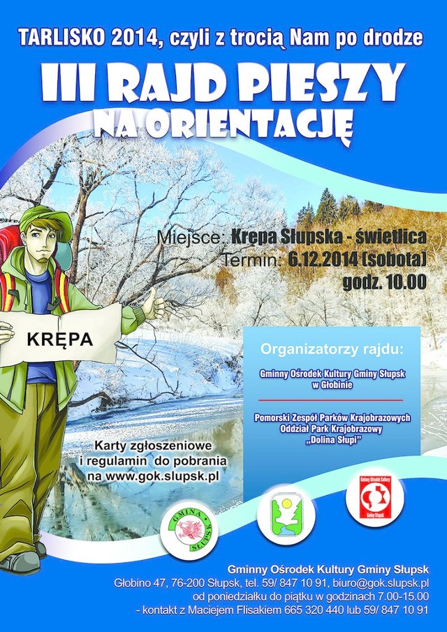 W sobotę o godz. 10 koło wiejskiej świetlicy w Krępie rozpocznie się III rajd na orientację.