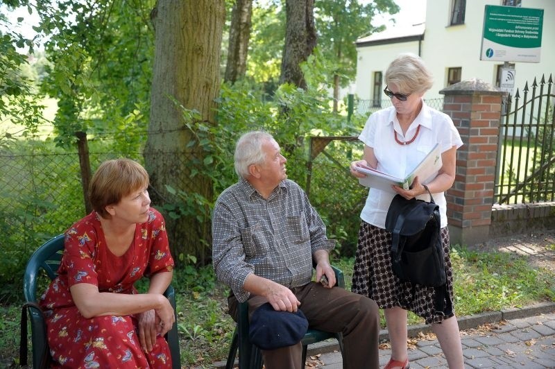 - Chcemy rozmawiać z wójtem. Mamy dary dla dzieci -  mówił...