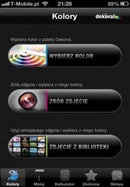 Dobieranie koloru ścian z aplikacją na smartfon