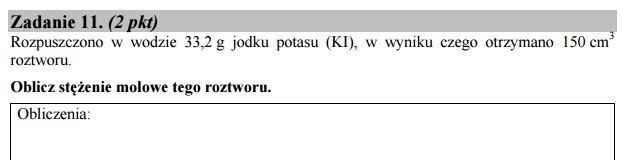 Stara matura 2016: CHEMIA podstawowa [ODPOWIEDZI, ARKUSZ CKE]