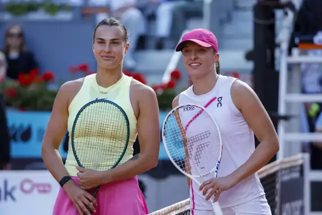 Numer 2 i numer 1 światowego tenisa – Aryna Sabalenka i Iga Świątek  zagrają w Rzymie w drugim z rzędu finale WTA 1000 na mączce po Madrycie
