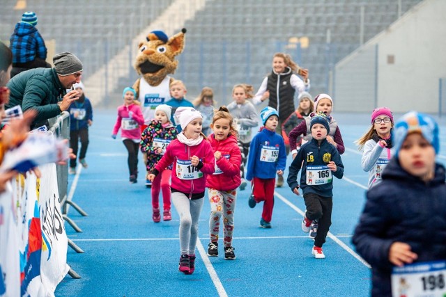 Po rozdaniu pakietów startowych, najpierw odbył się bieg dla dzieci na płycie głównej stadionu Zawiszy. Po nim na starcie stanęli zawodnicy do biegu na dystansie 5 km, a następnie do Półmaratonu Bydgoskiego.Piraci drogowi w regionie. Niemal doprowadzili do tragedii!  [wideo - program Stop Agresji Drogowej 4]