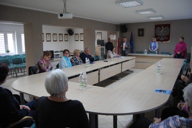 Spotkanie Gminnej Rady Seniorów we Włoszczowie. Więcej na następnych zdjęciach >>>