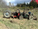 Ciągnik rolniczy przygniótł traktorzystę