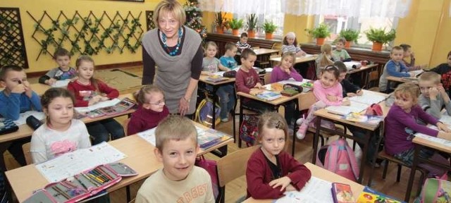 Pierwszaki chętnie się uczą i są nie tylko sympatyczne - mówi Małgorzata Oczkowska, wychowawczyni klasy.