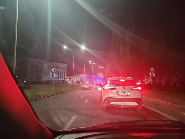 Wypadek w centrum Szczecina