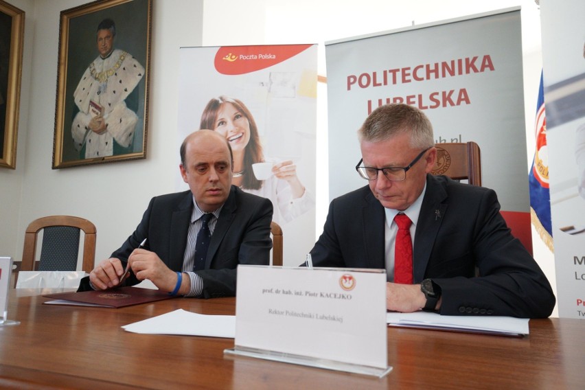 Politechnika Lubelska i Poczta Polska będą współpracować w dziedzinie elektromobilności