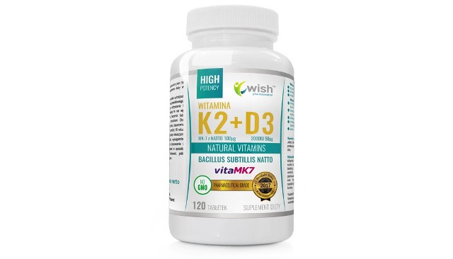 Witamina D3 K2 Vitamk7 Najlepsze Dla Zdrowia Kości I Nie