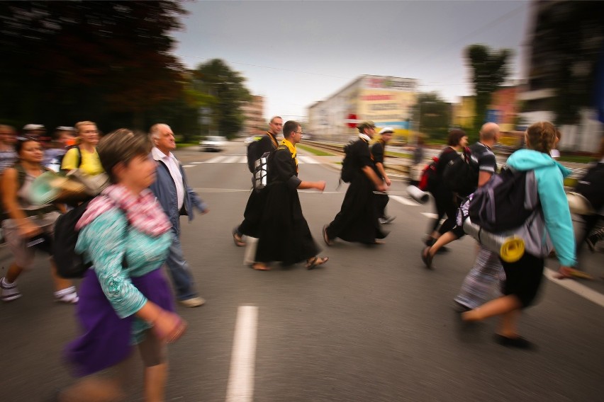 Tak wyglądał wymarsz ubiegłorocznej pielgrzymki na Jasną...