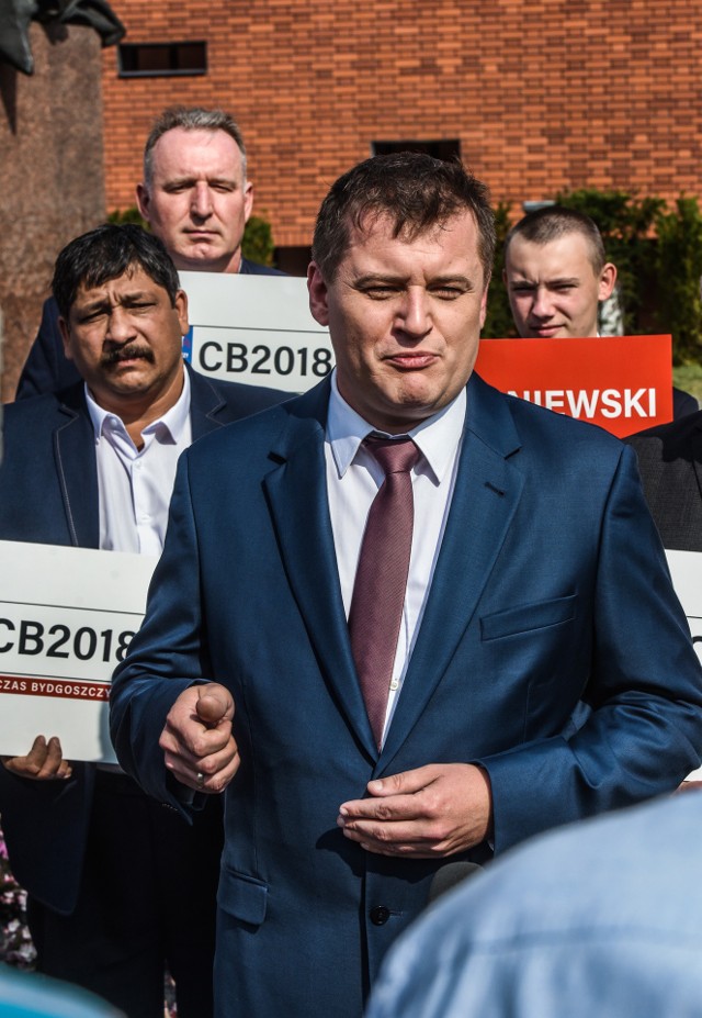 Marcin Sypniewski jest kandydatem KWW Czas Bydgoszczy CB2018.PL na prezydenta miasta.