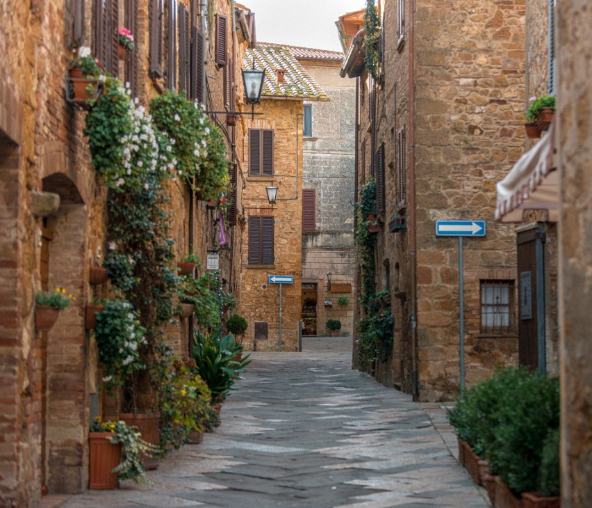 Przenieś się do jednego z urokliwych toskańskich miasteczek...