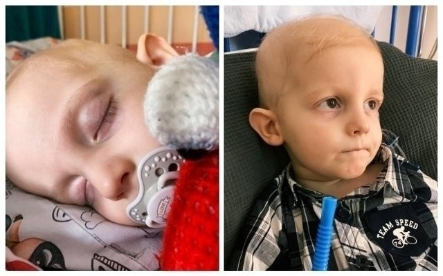 Wiktor Ratajczak z Poznania ma 3 lata i zmaga się z hepatoblastomą – nowotworem złośliwym wątroby z przerzutami do płuc
