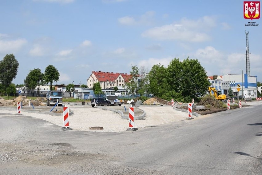 Trwa przebudowa ulicy Górniczej w Inowrocławiu. Zobaczcie...
