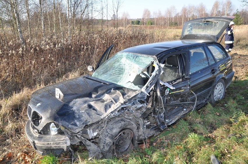 Wypadek na drodze wojewódzkiej nr 835 pomiędzy Korczowem a...