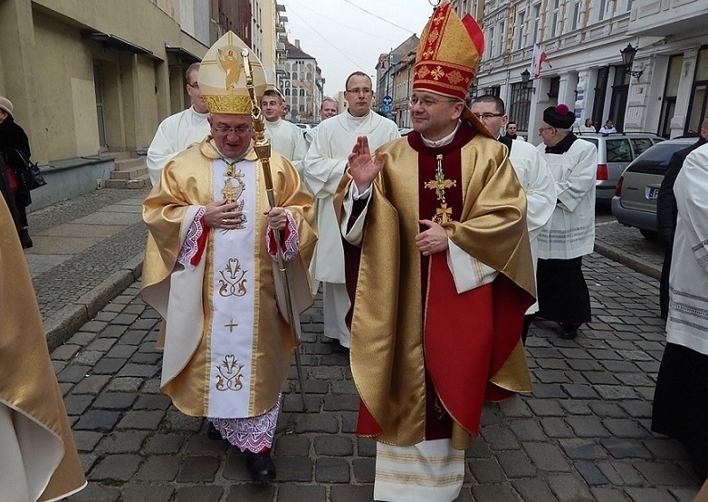 Biskup Tadeusz Lityński, ordynariusz diecezji...
