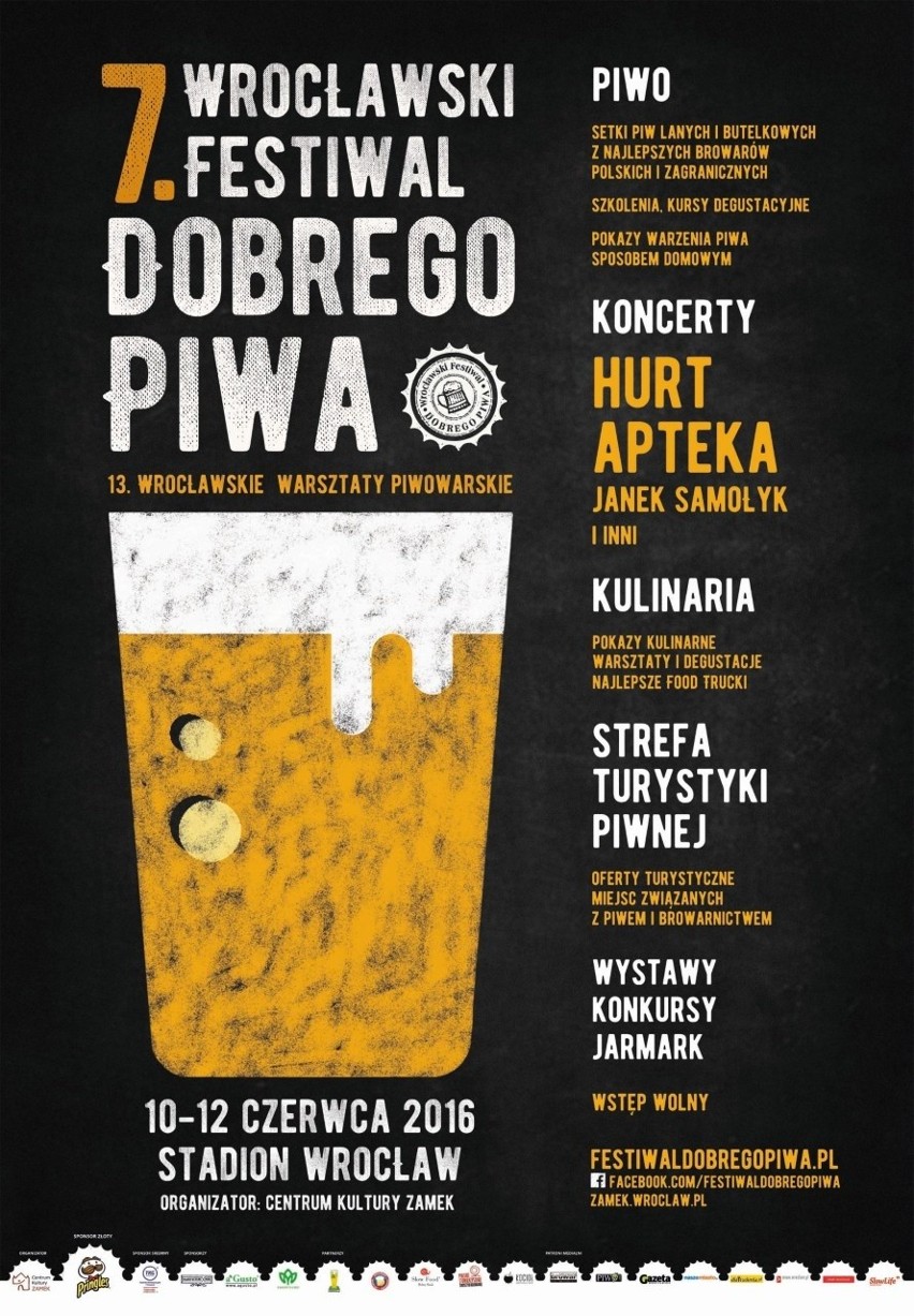 Wrocławski Festiwal Dobrego Piwa. 70 stoisk piwnych i piłkarzyki (PROGRAM)