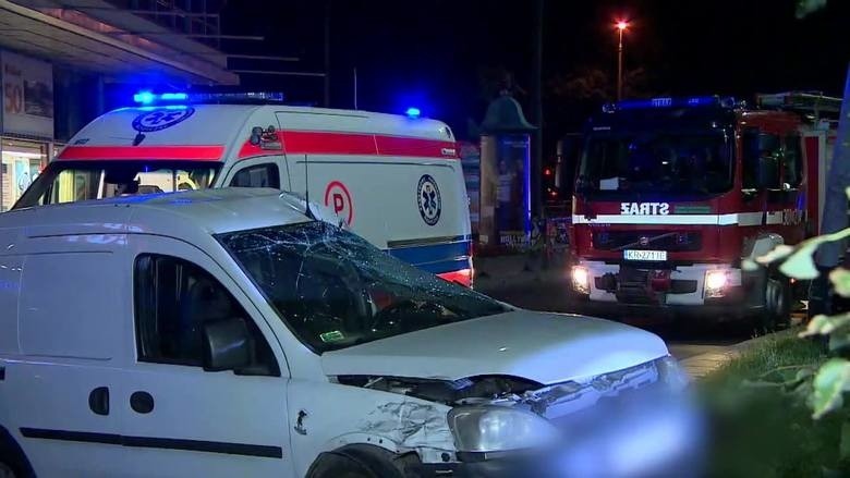 Kraków. Jest wideo z kolizji Beaty Szydło pod Jubilatem