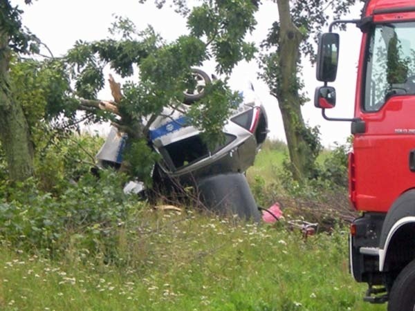 O wypadku pod Połczynem poinformował nas Czytelnik.