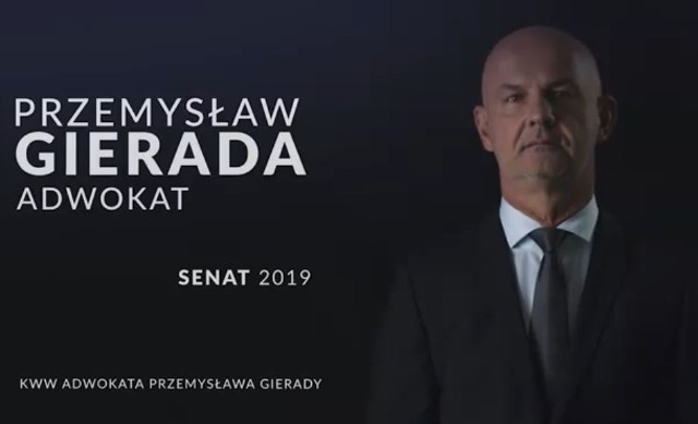 Adwokat Przemysław Gierada, niezależny kandydat do Senatu w okręgu Kielce-powiat kielecki