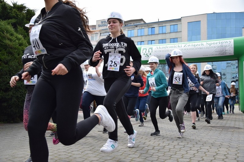 Bieg w kasku 2017 na Politechnice Częstochowskiej