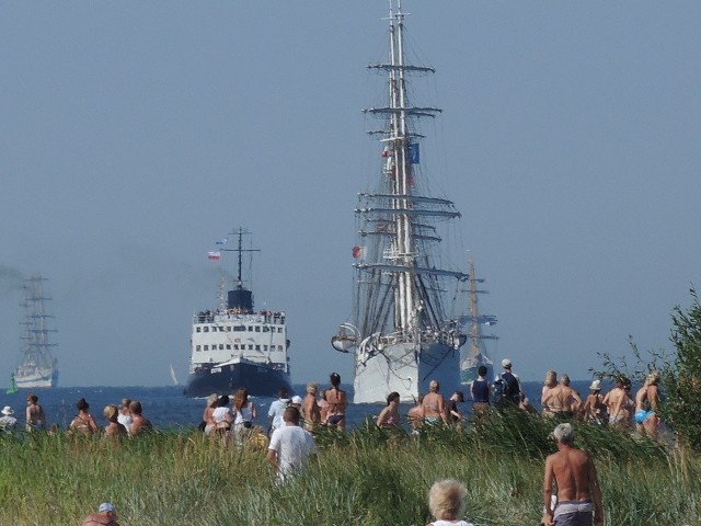 The Tall Ships Races. czyli zlot największych żaglowców świata dobiegł już końca. Ostatnie jednostki wypłynęły ze Świnoujścia we wtorek (6 sierpnia)