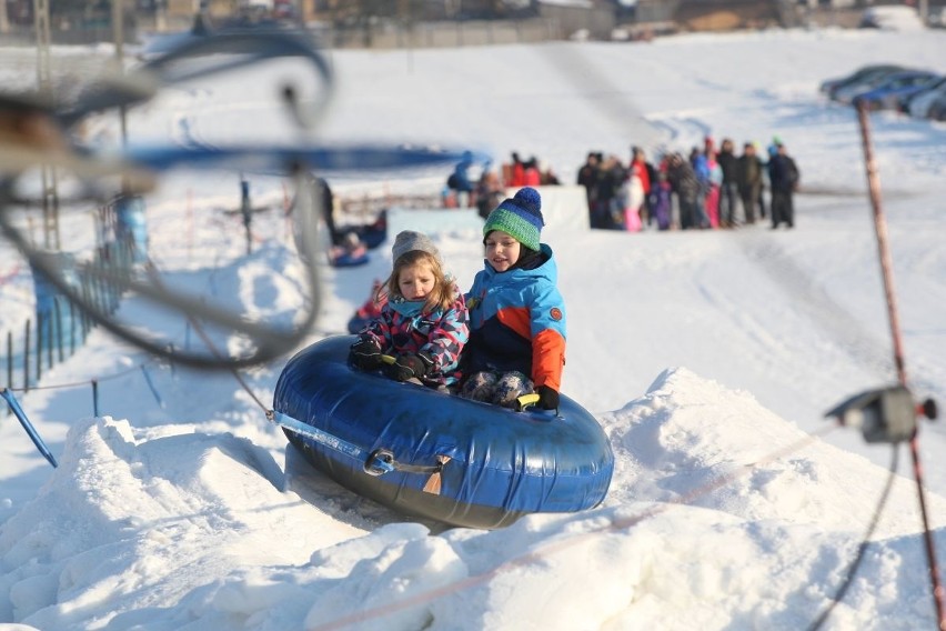 Snowtubing w Niestachowie - atrakcja dla najmłodszych