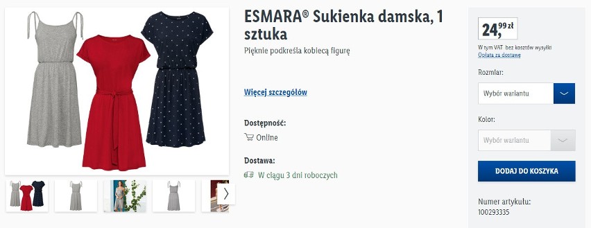 SUKIENKI LIDL 2020. Sprawdź ofertę mody damskiej Lidla na lato! Sukienki maxi, midi, mini [CENY, ZDJĘCIA] 