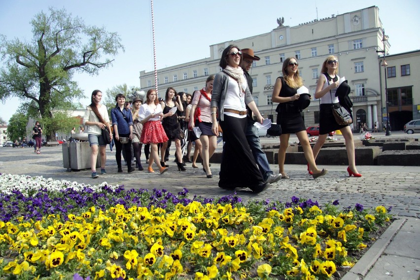 Lublin: Pochód reklamował tajemniczy Festiwal Zaangażowany