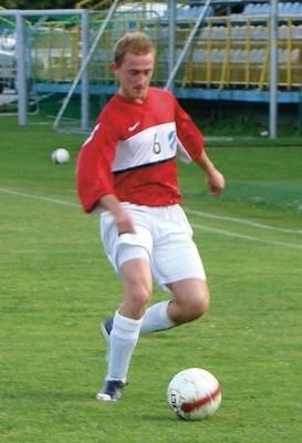 Łukasz Jasielski wiosną występował w Proszowiance, teraz będzie grającym trenerem Szreniawy Koszyce Fot. Aleksander Gąciarz