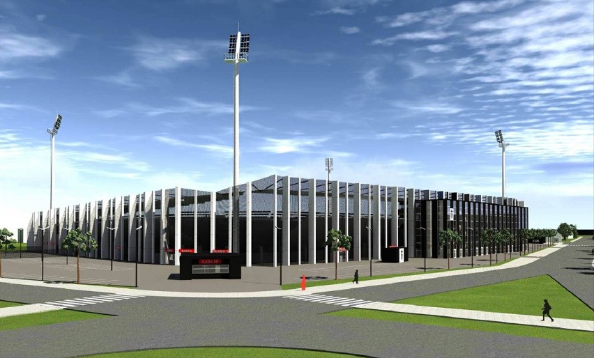 Nowy Sącz. Projekt nowego stadionu Sandecji wymaga poprawek. Czy to opóźni rozpoczęcie inwestycji?