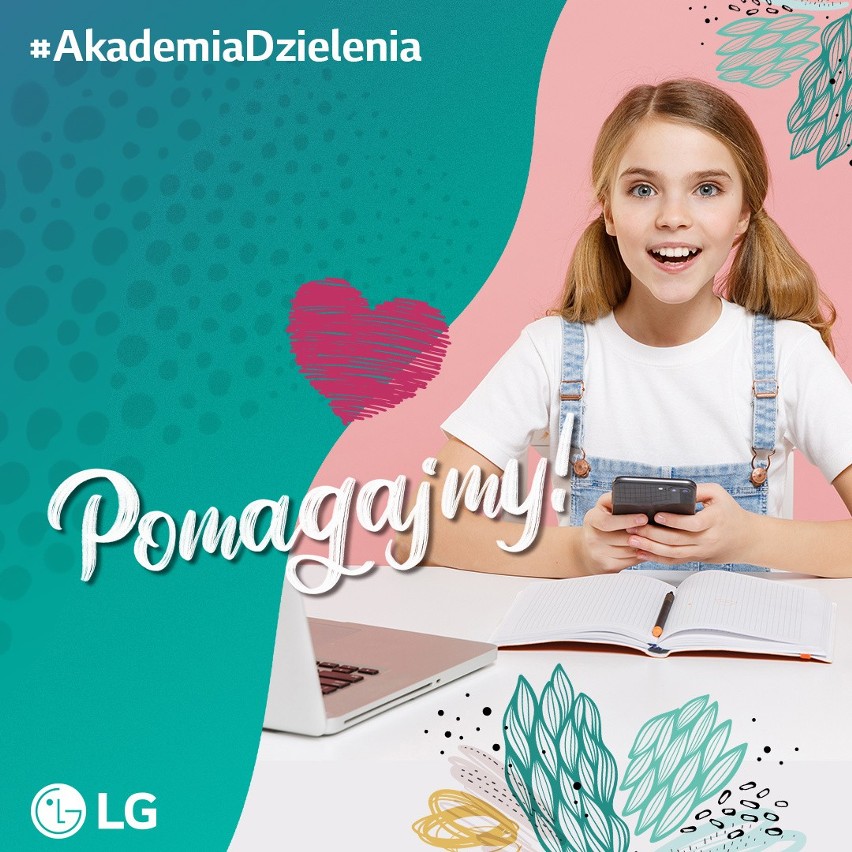 LG rozpoczęło akcję #AkademiaDzielenia i przekazuje laptopy oraz smartfony do domów dziecka. Pomóc może każdy