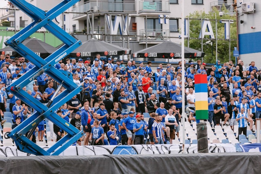 08.08.2022. Kibice na meczu Stal Rzeszów - Ruch Chorzów....