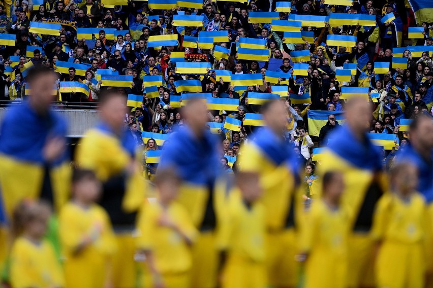 Eliminacje Euro 2024. Reprezentacja Ukrainy przegrała z Anglią na początek eliminacji. Zawodnicy z jasnym przekazem - "Pokój"