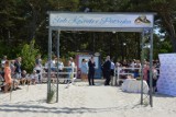 Las Łebas - ślub na plaży w Łebie. Pierwszy ślub w ramach projektu "Las Łebas - Pomorska Stolica Ślubów" [zdjęcia]