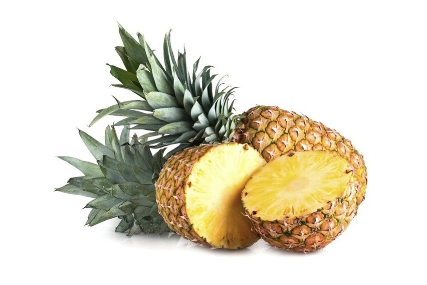 100 gram ananasa zawiera 48 miligramów kwasu askorbinowego....