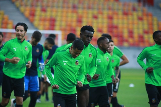 2018-07-25 bialystok jagiellonia pilka nozna rio ave trening konferencja ii runda eliminacyjna liga europy fot wojciech wojtkielewicz kurier poranny / gazeta wspolczesna