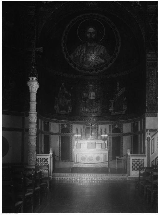Kaplica zamkowa - 1925 rok