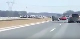 Ustawka kiboli Ruchu Chorzów, Legii Warszawa, Wisły i Zagłębia Sosnowiec na autostradzie A4 WIDEO