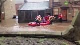 Powódź na północy Wielkiej Brytanii. Tysiące domów zalanych, ludność ewakuowana (wideo)