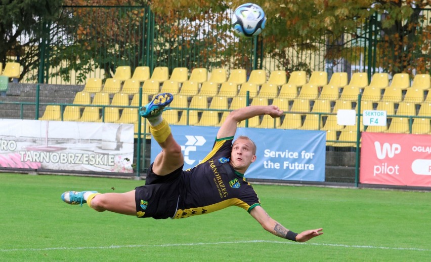 Kamil Orlik zdobył w sobotę już ósmego gola dla Siarki