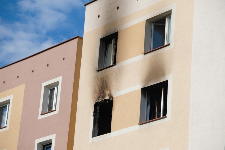 Pożar zauważono w niedzielę o godz. 2.30 w nocy. Do akcji...